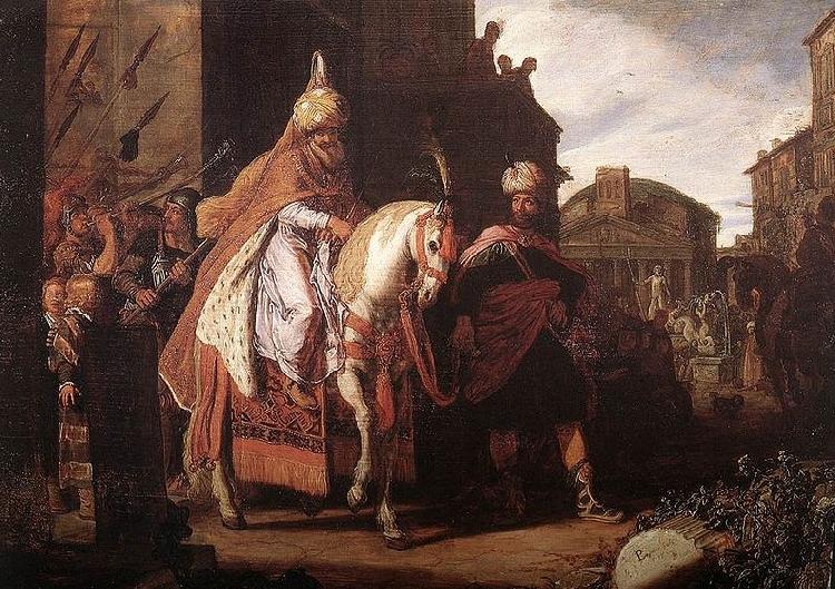 Pieter Lastman Triumph of Mordechai